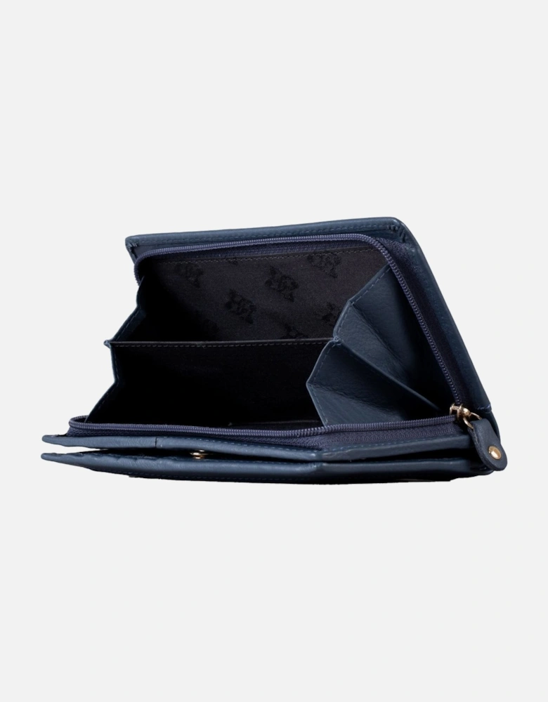 Icon Medium Leather Flapover Purse