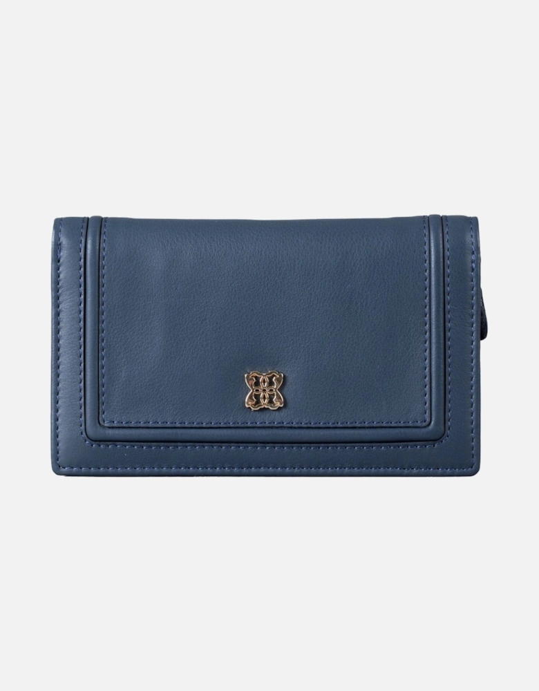 Icon Medium Leather Flapover Purse