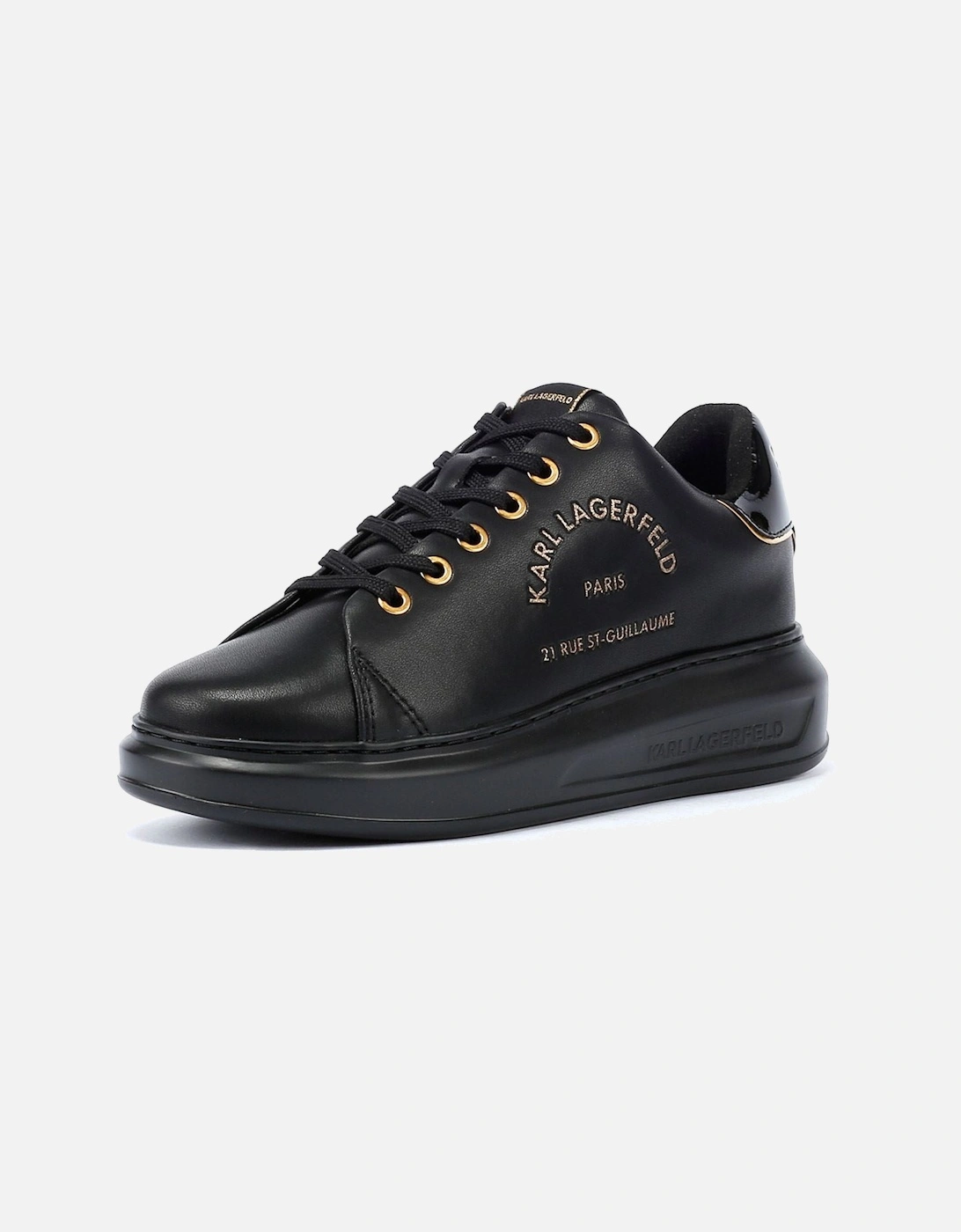 Kapri Metal Maison Glitter Women's Black/Gold Trainers