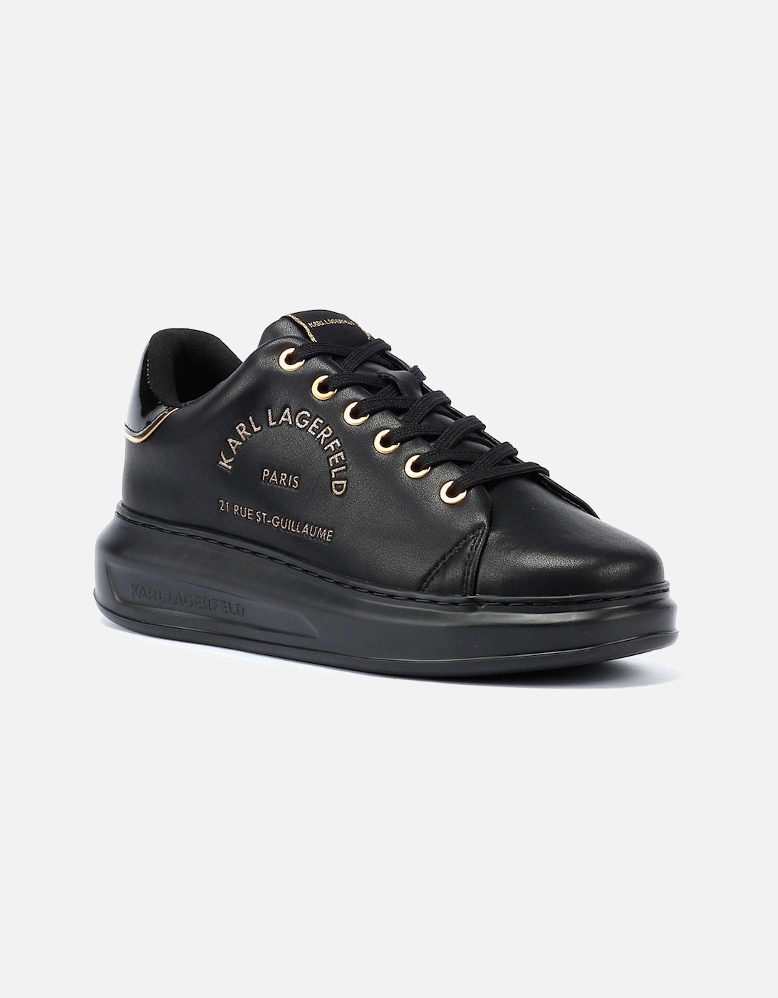 Kapri Metal Maison Glitter Women's Black/Gold Trainers