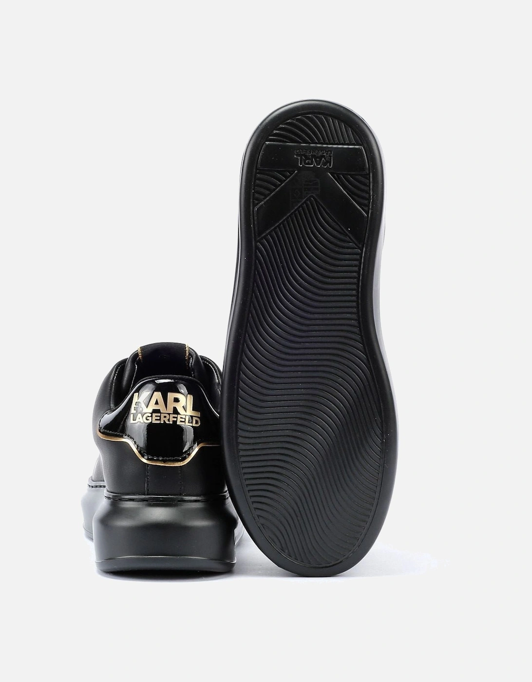 Kapri Metal Maison Glitter Women's Black/Gold Trainers