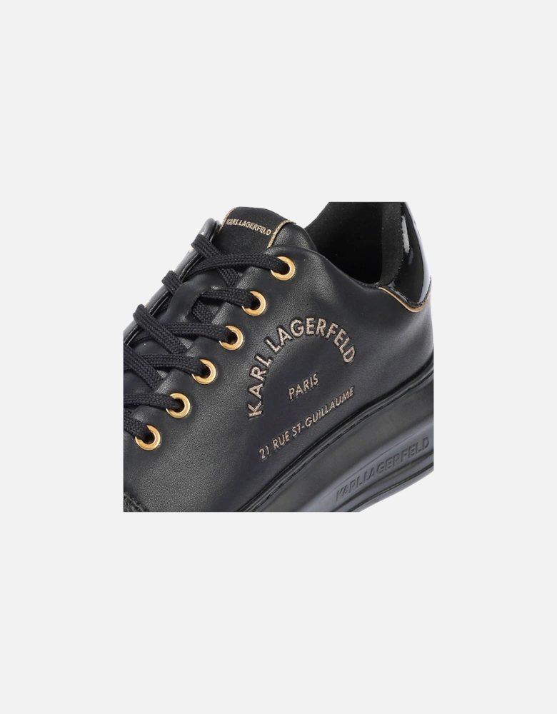 Kapri Metal Maison Glitter Women's Black/Gold Trainers