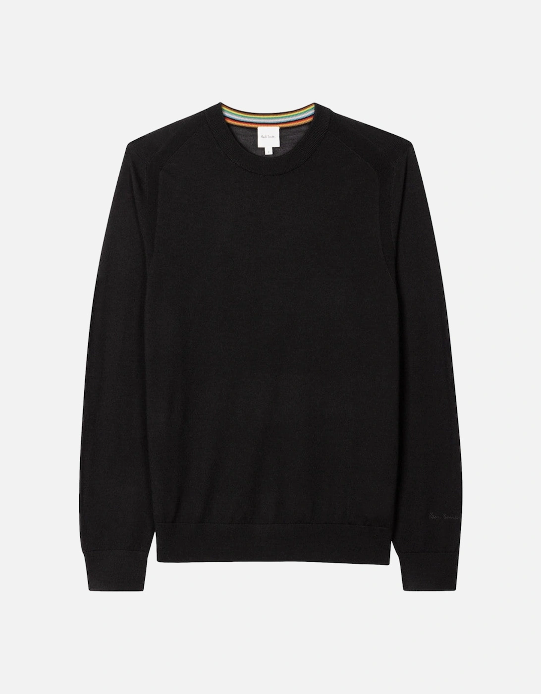 Crew Neck Sweater 79 BLACK, 5 of 4