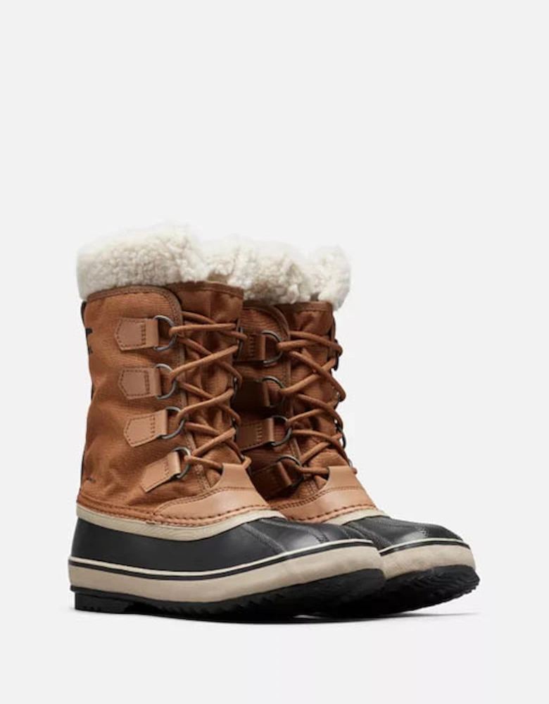 Women's Winter Carnival Waterproof Boot Camel Brown