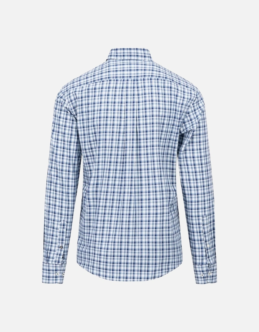 Fynch-Hatton Small Combi Check Shirt Midnight