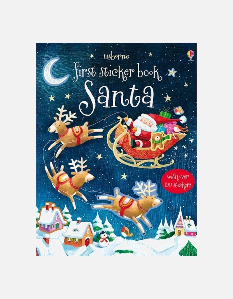 First Sticker Book Santa