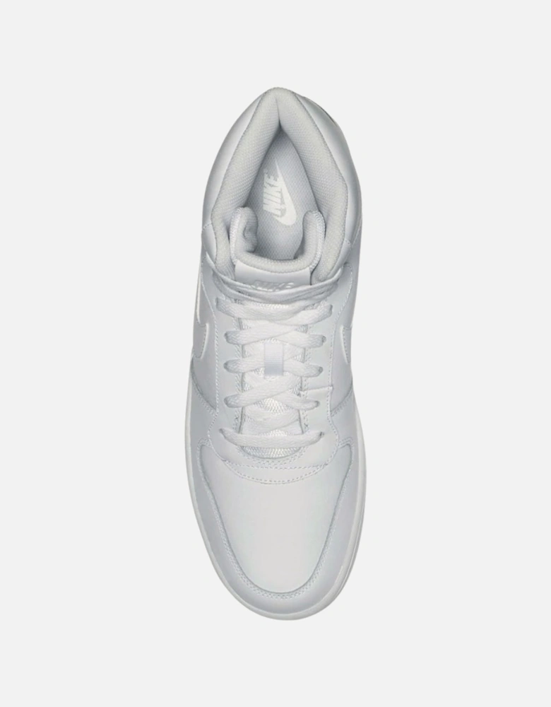 Ebernon Mid White Trainers