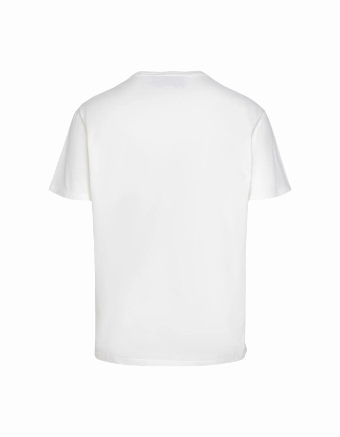 Record Logo Oversized Fit White T-Shirt