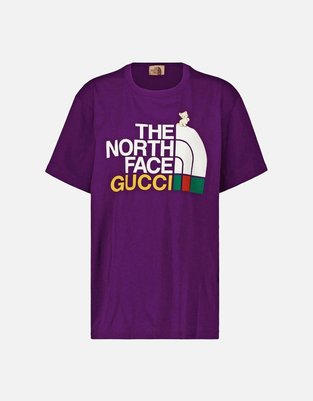 X The North Face Design Regular Fit Purple T-Shirt, 2 of 1