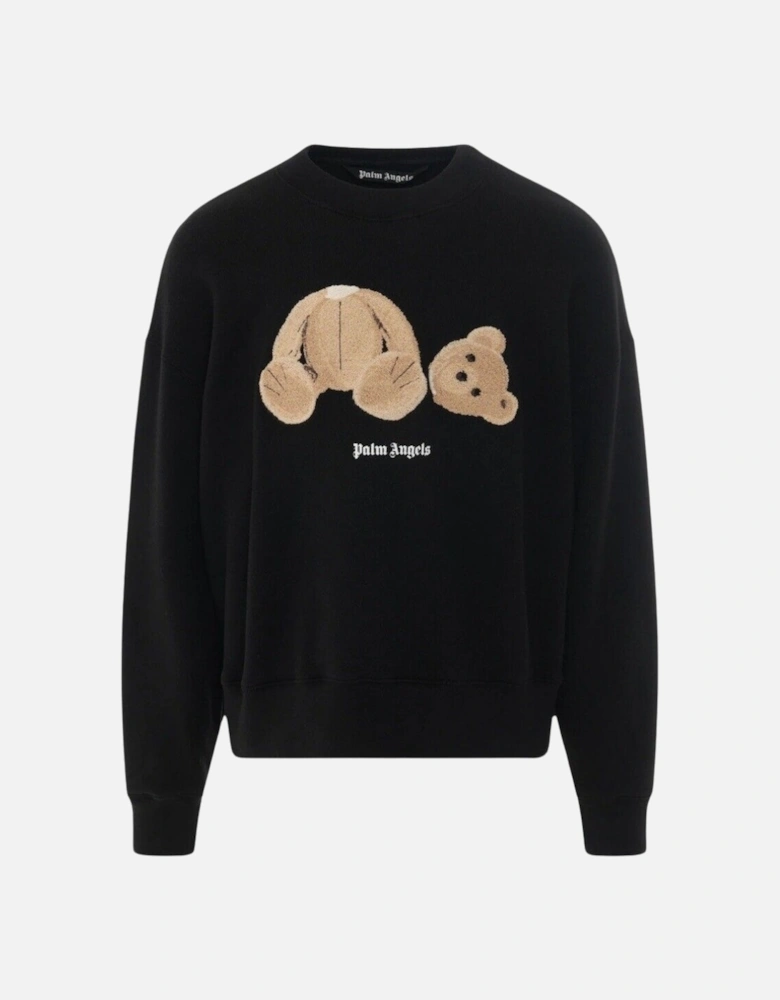 Kill The Bear Logo Black Jumper