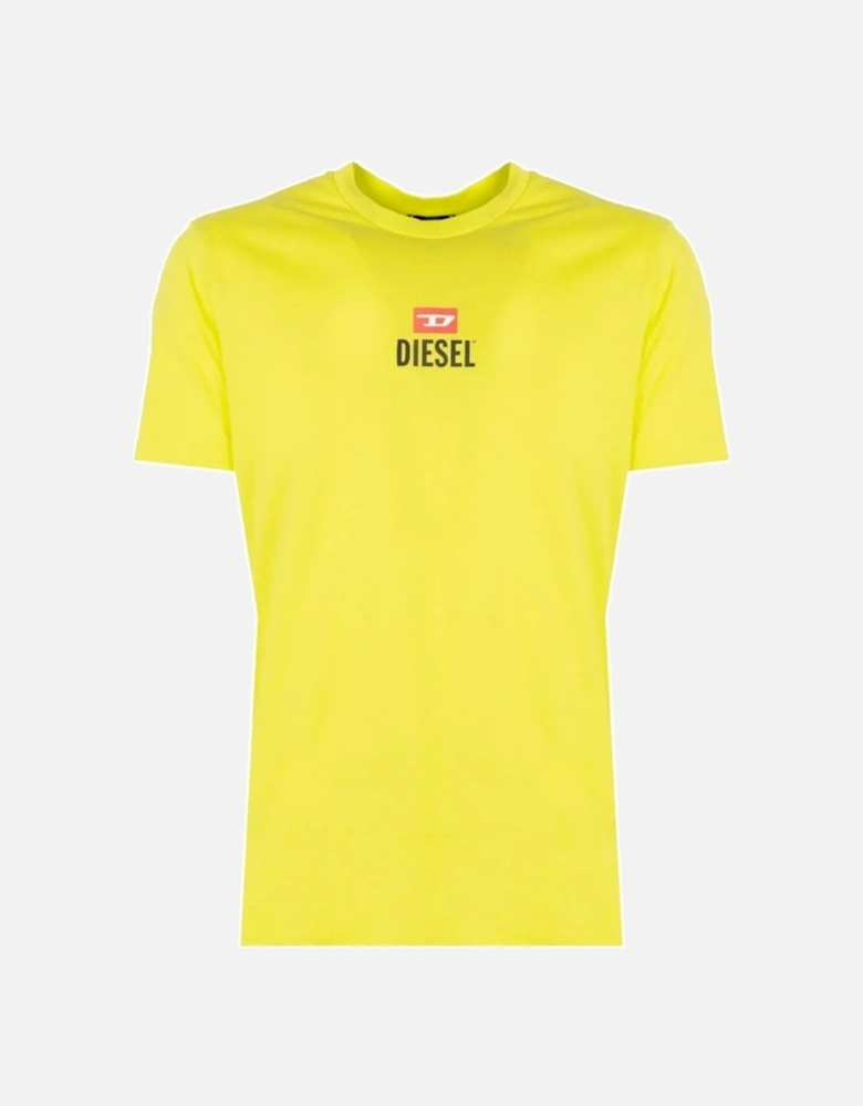 Small D Logo Evening Primrose Yellow T-Shirt