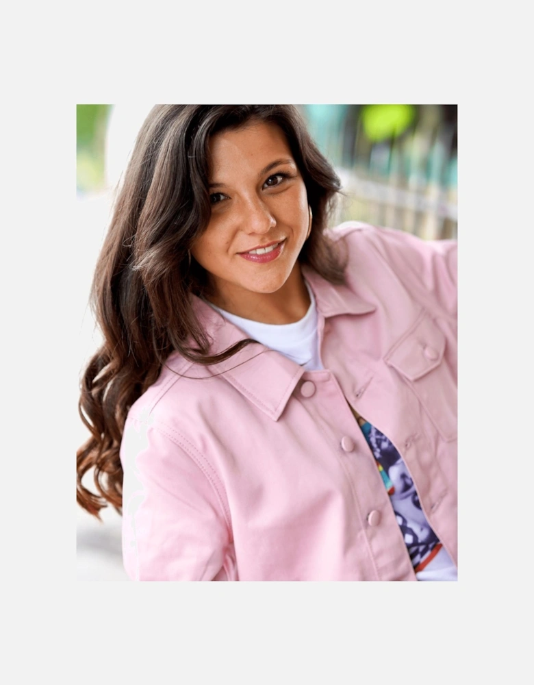 Relaxed Work Jacket Dusty Pink