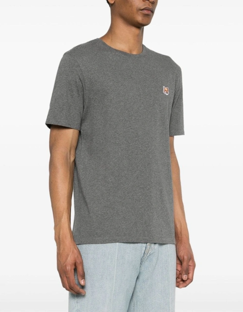 Fox Head Regular T-shirt Grey