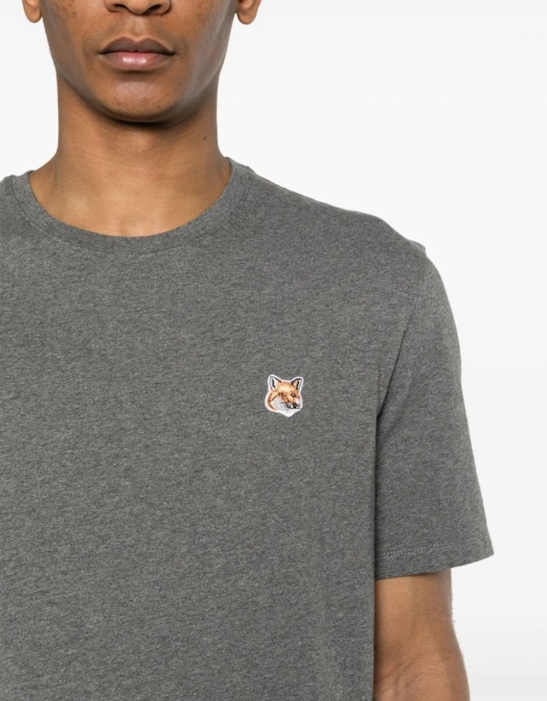 Fox Head Regular T-shirt Grey