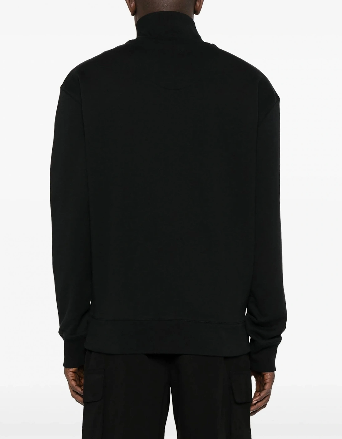 Fox Head 1/4 Zip Sweatshirt Black