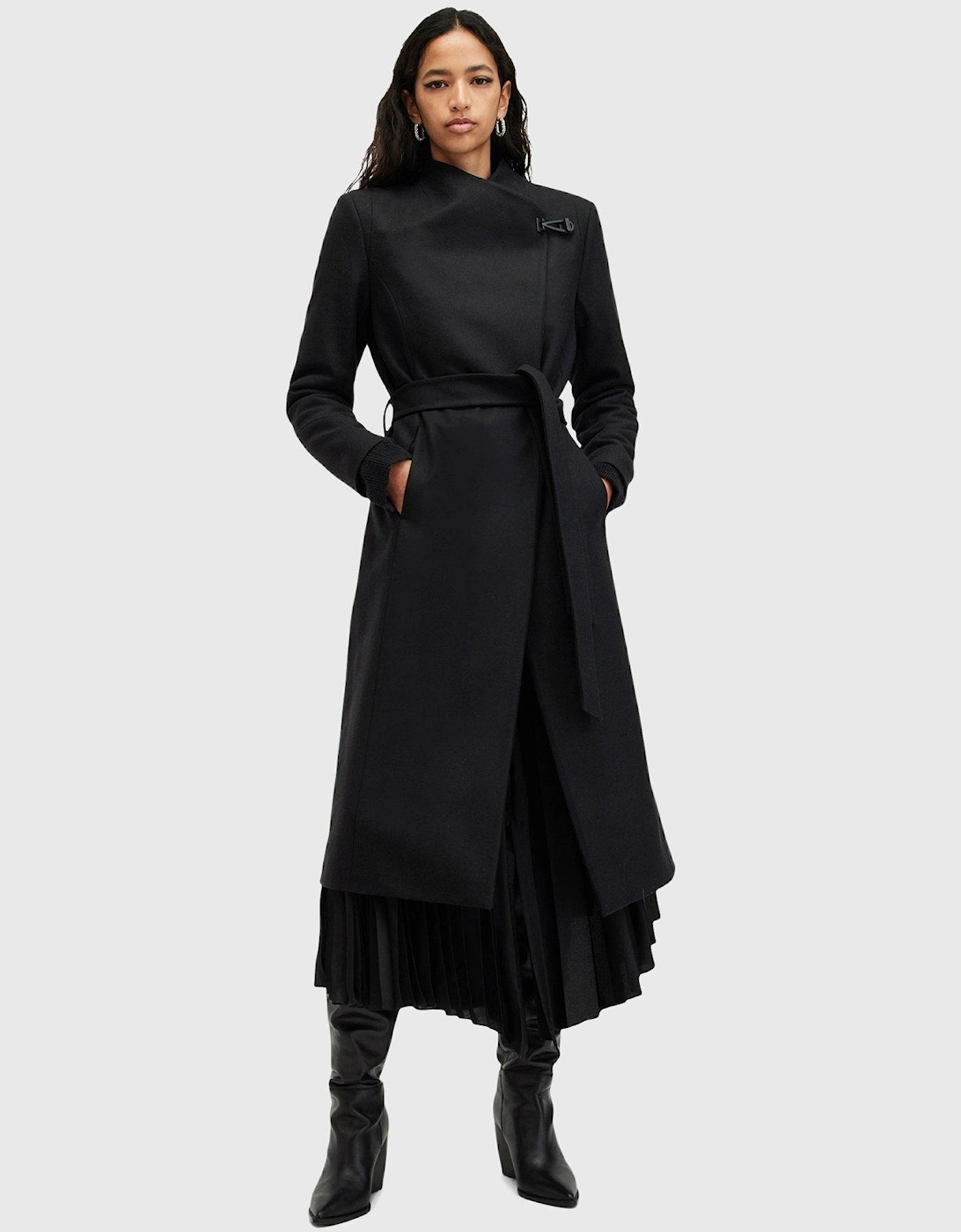 Riley Coat - Black, 6 of 5