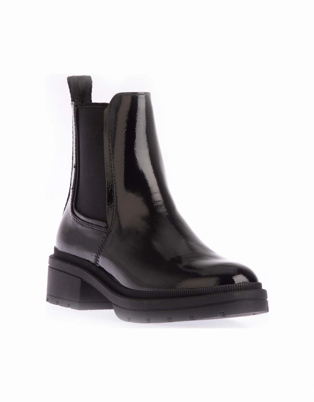 Iggie Patent Chelsea Boots