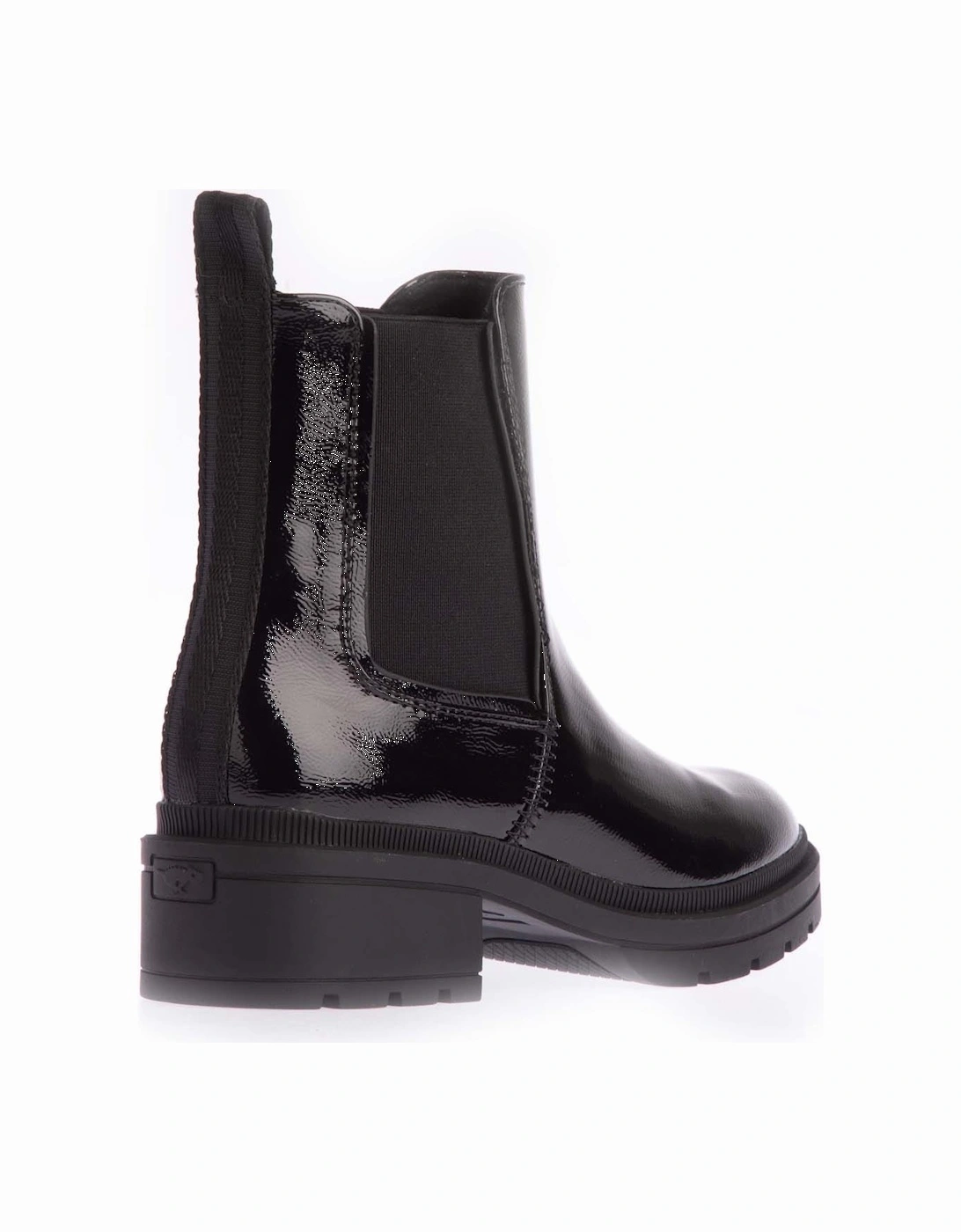 Iggie Patent Chelsea Boots