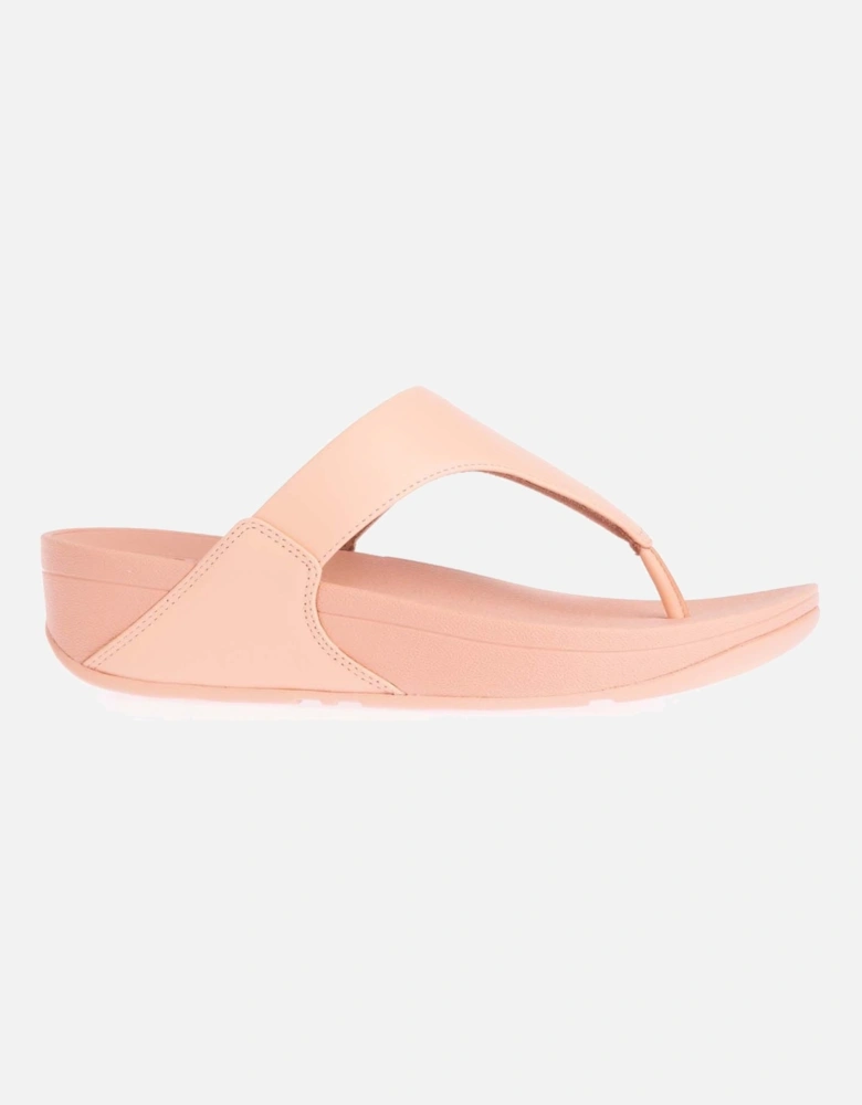 Lulu Leather Toe Thong Sandals