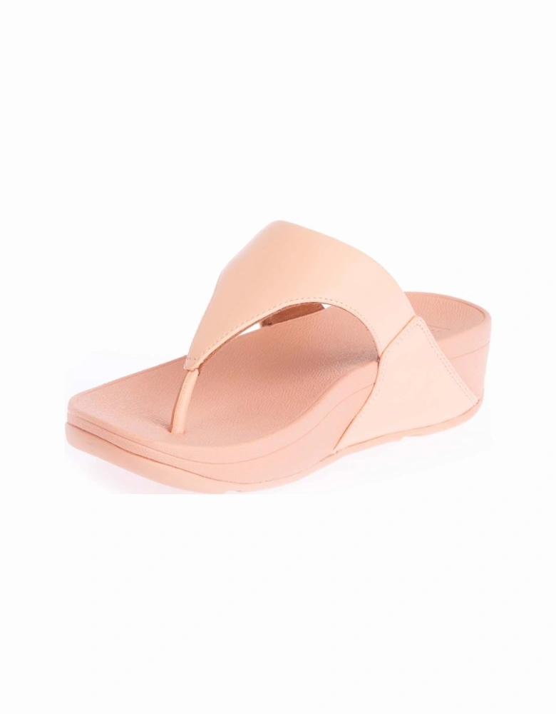 Lulu Leather Toe Thong Sandals