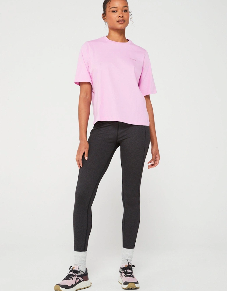 Womens North Cascades Graphic SS Tee - Pink