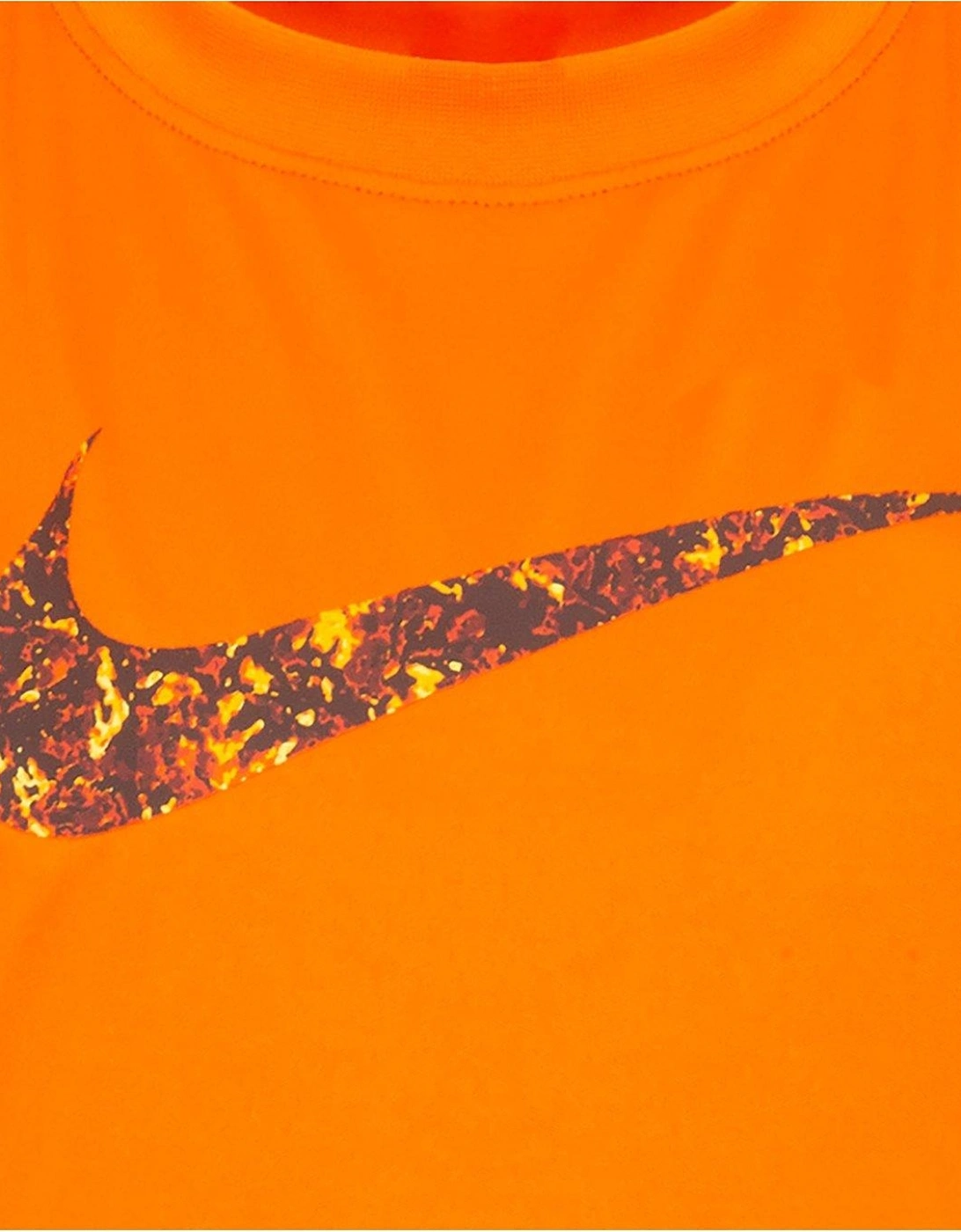 Kids Boys Swoosh Tank - Orange