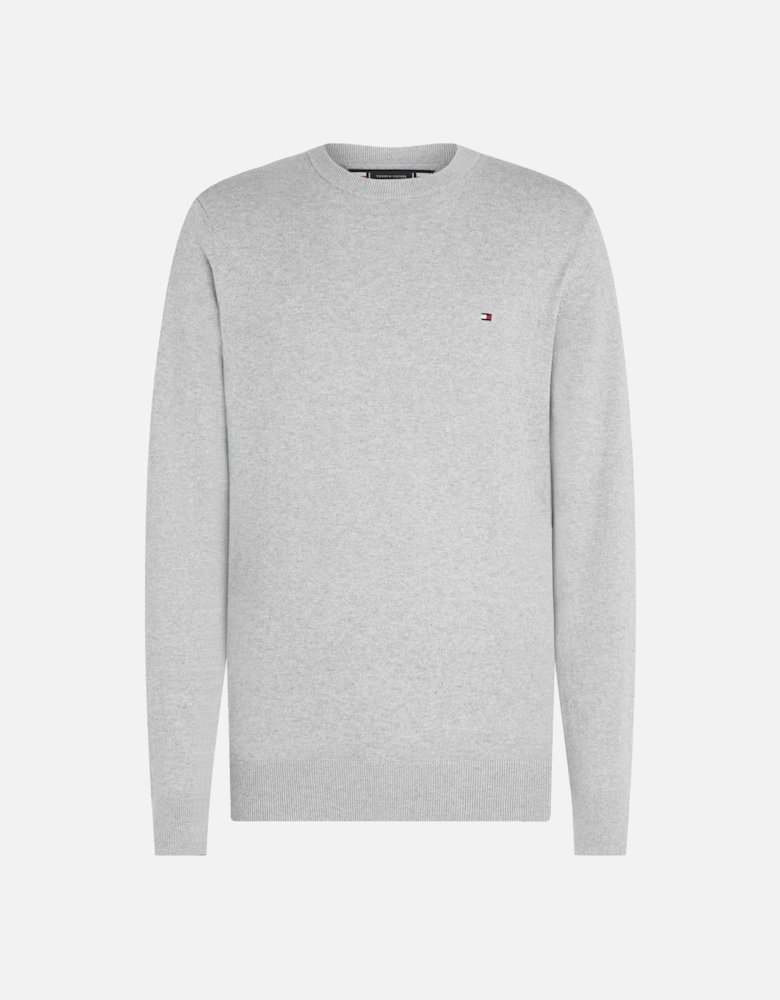 Organic Cotton Cashmere Mens Crew Sweater