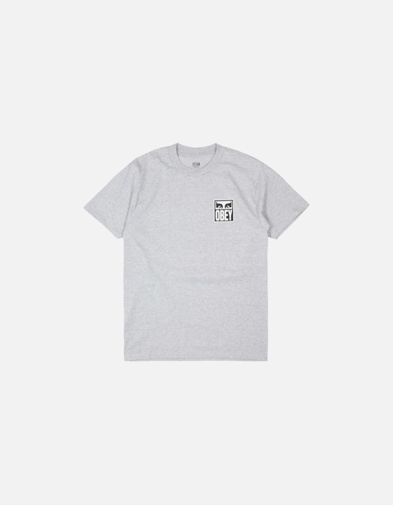 Eyes Icon T-Shirt - Heather Grey