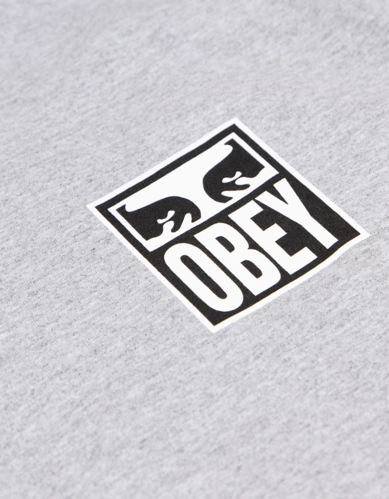 Eyes Icon T-Shirt - Heather Grey