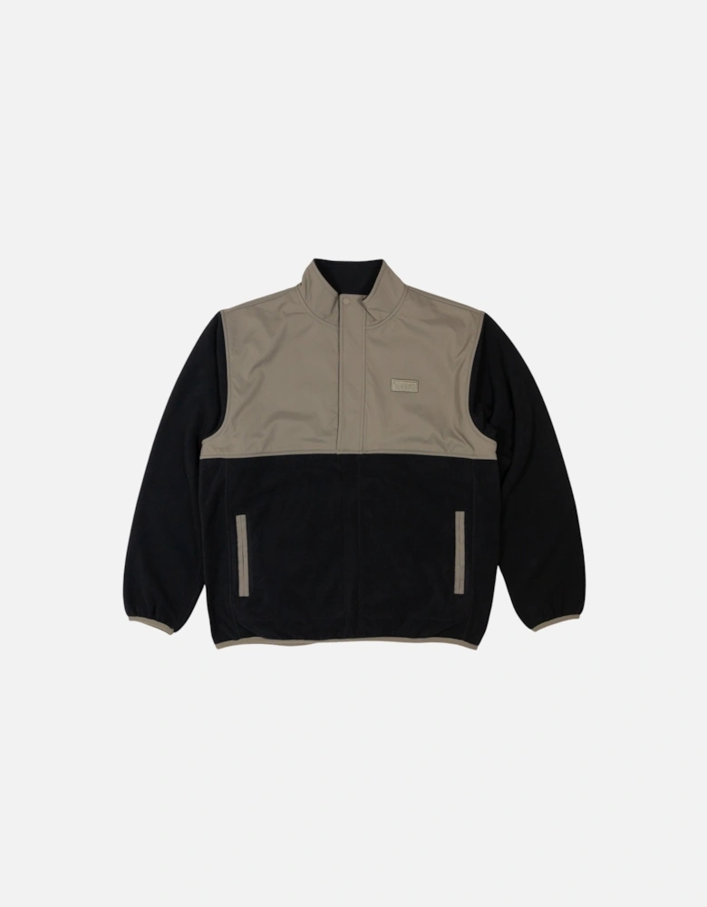 Ranford Pullover Fleece - Black/Brown