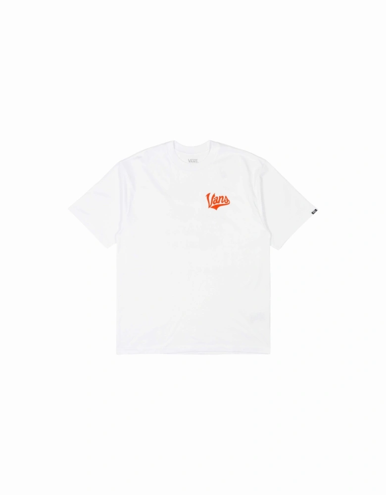 Linear Loose T-Shirt - White