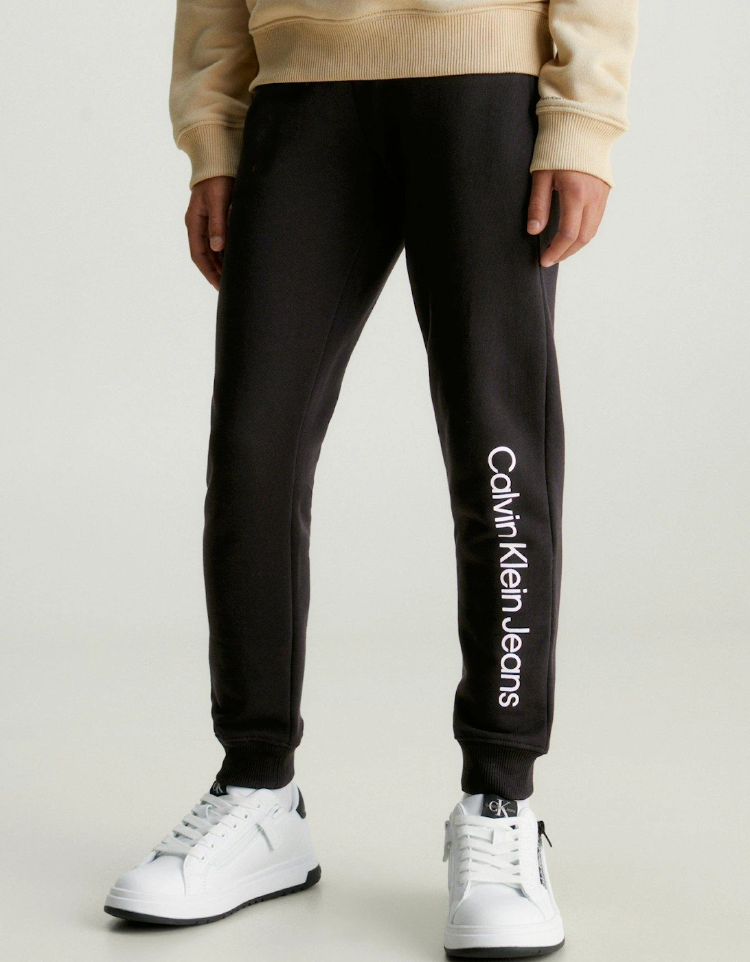 Kids Inst. Logo Regular Jogger - Black