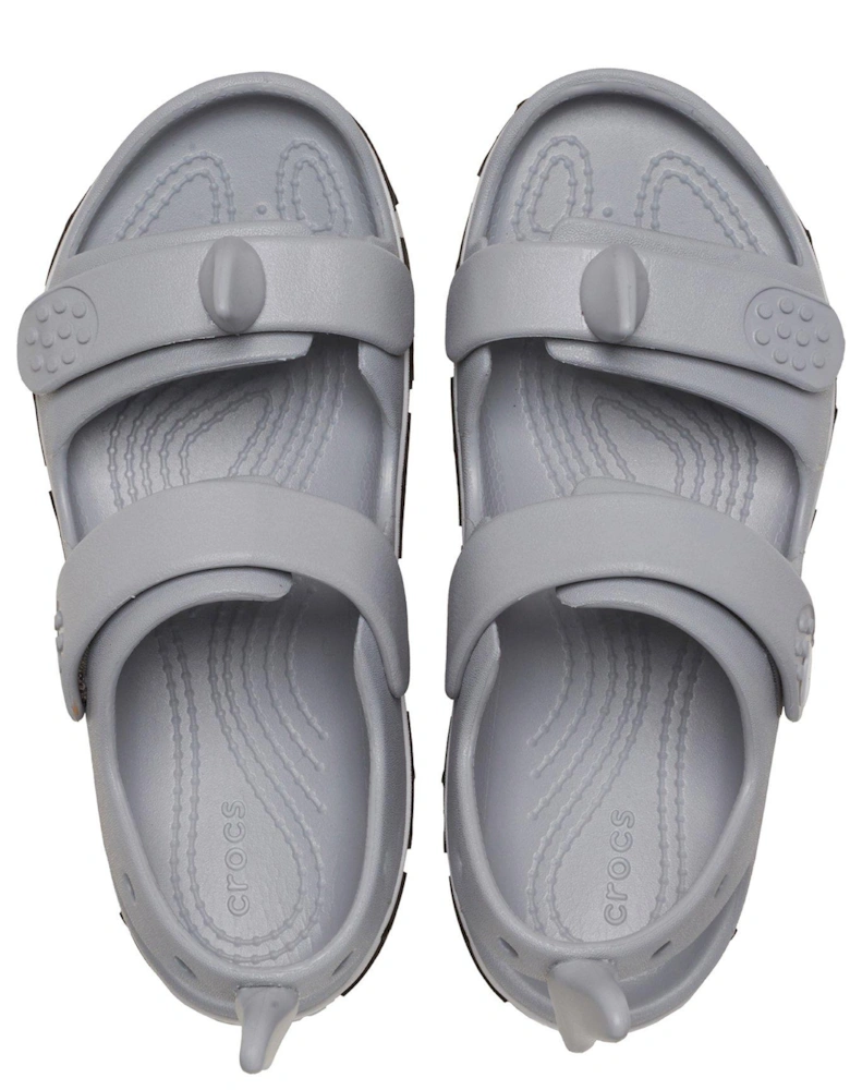 Crocband Cruiser Shark Sandal Sandal - Grey