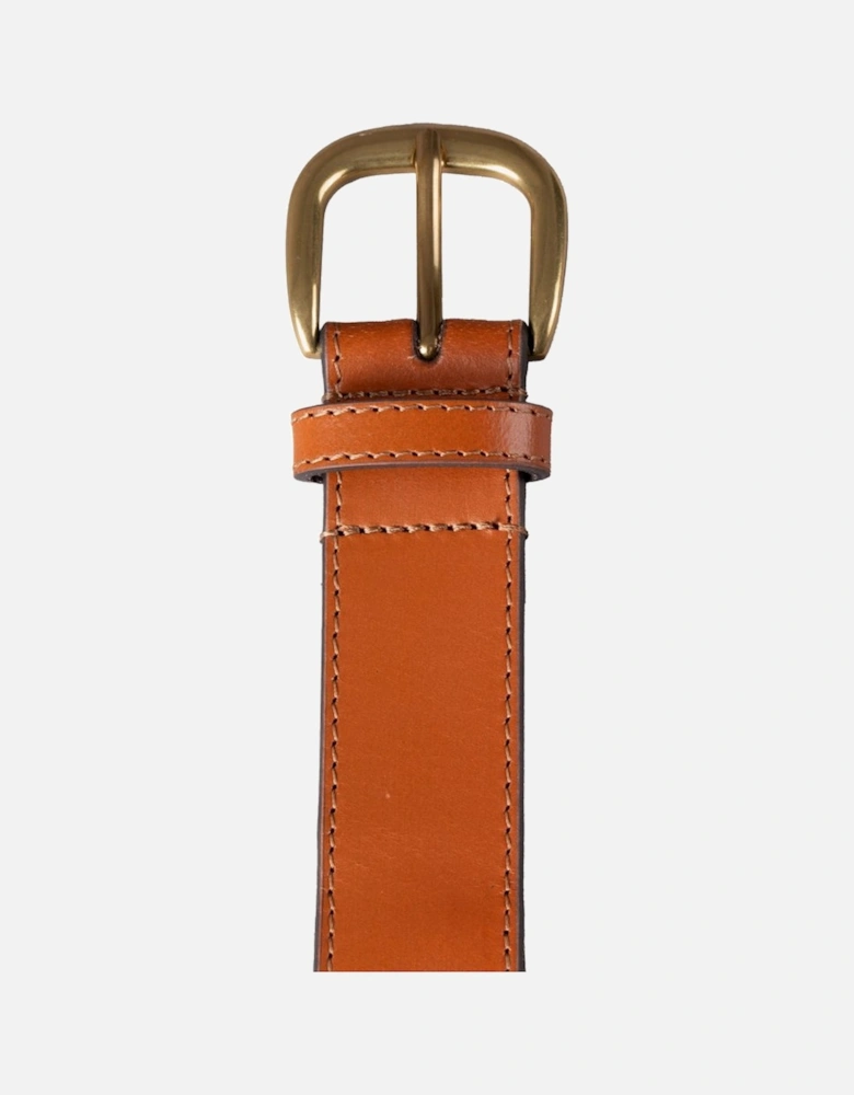 Wray Whip Stitch Leather Belt