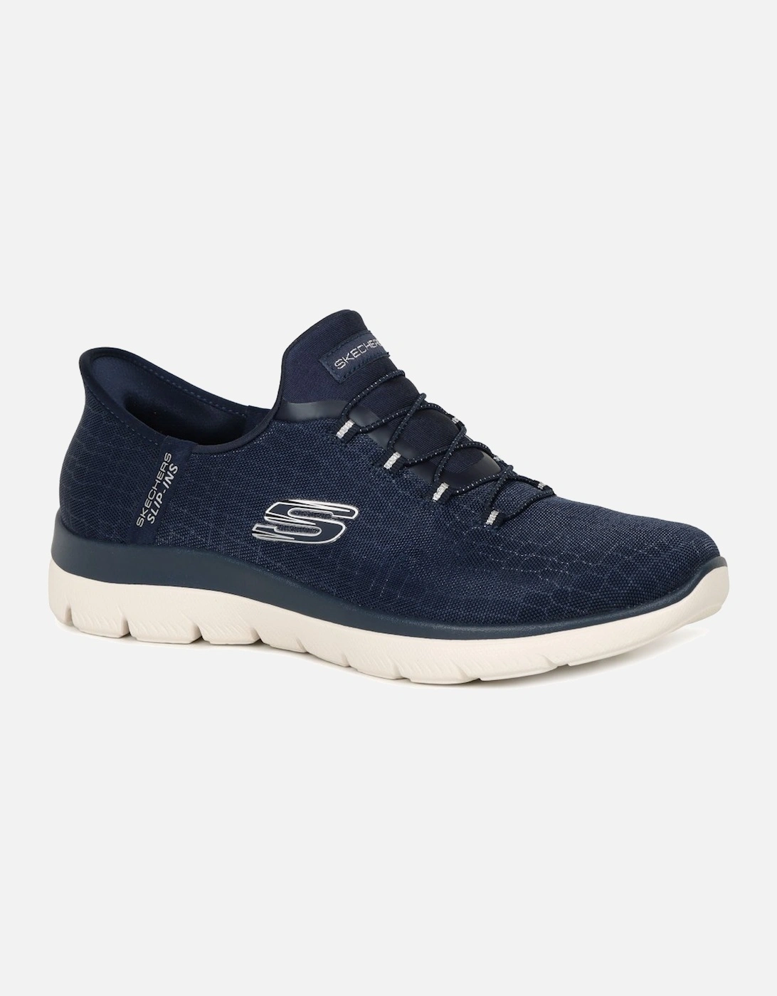 Skechers Women's Classy Nights Slip In Womens Trainers - Navy - Size: 4