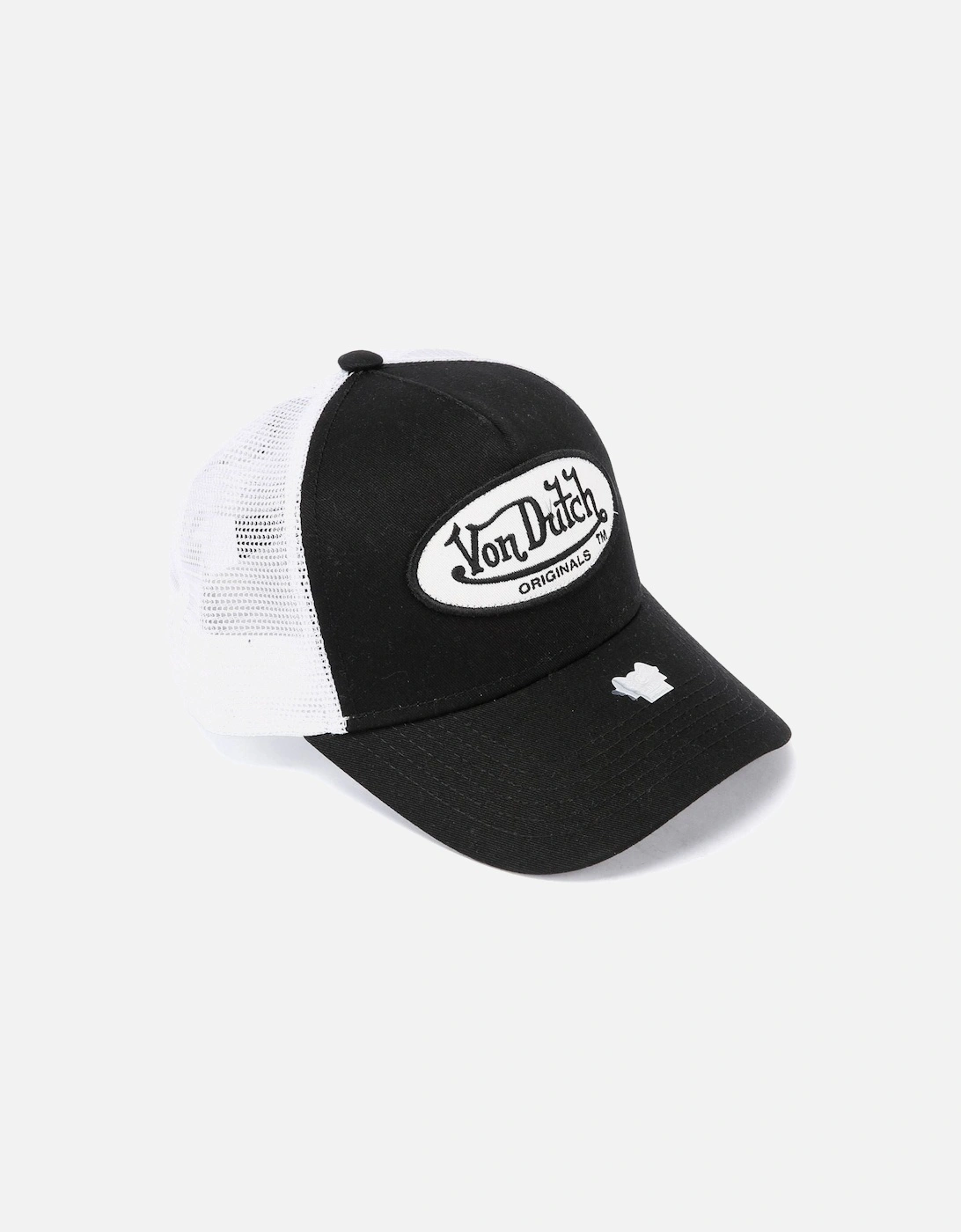 Trucker Boston Cotton Black/White Cap