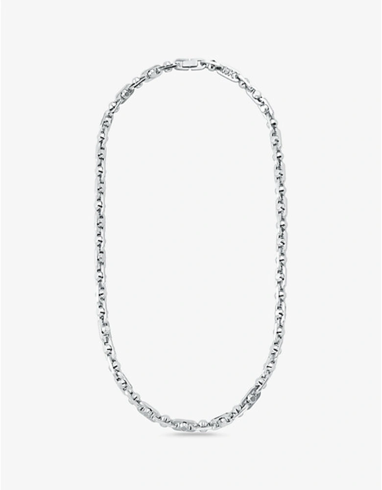 Astor Link Medium Precious Metal-Plated Brass Necklace