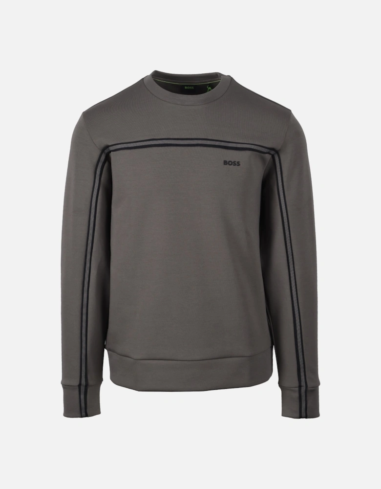 Boss Salbo 1 Sweatshirt Light Pastel Grey