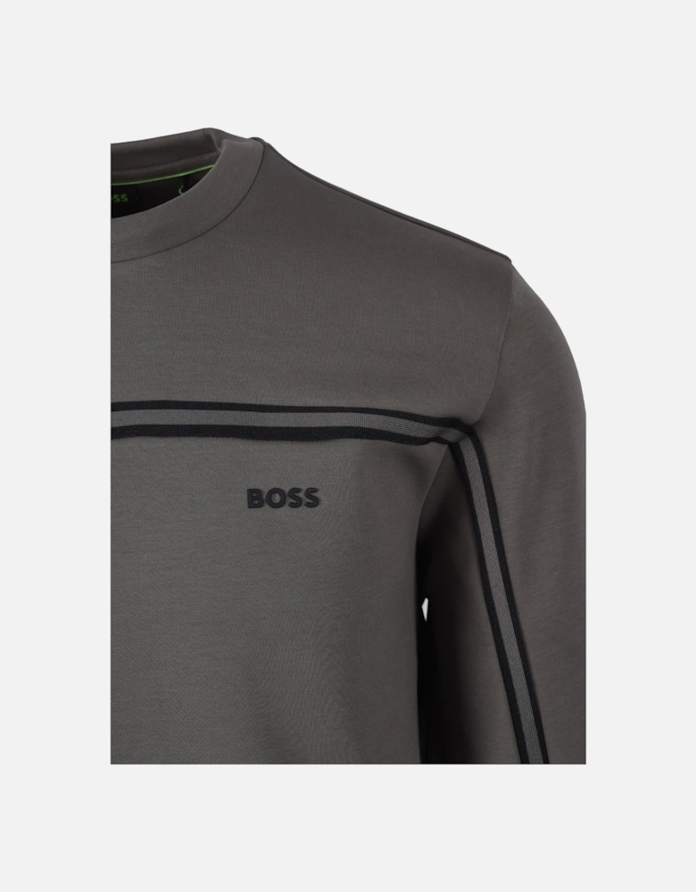 Boss Salbo 1 Sweatshirt Light Pastel Grey