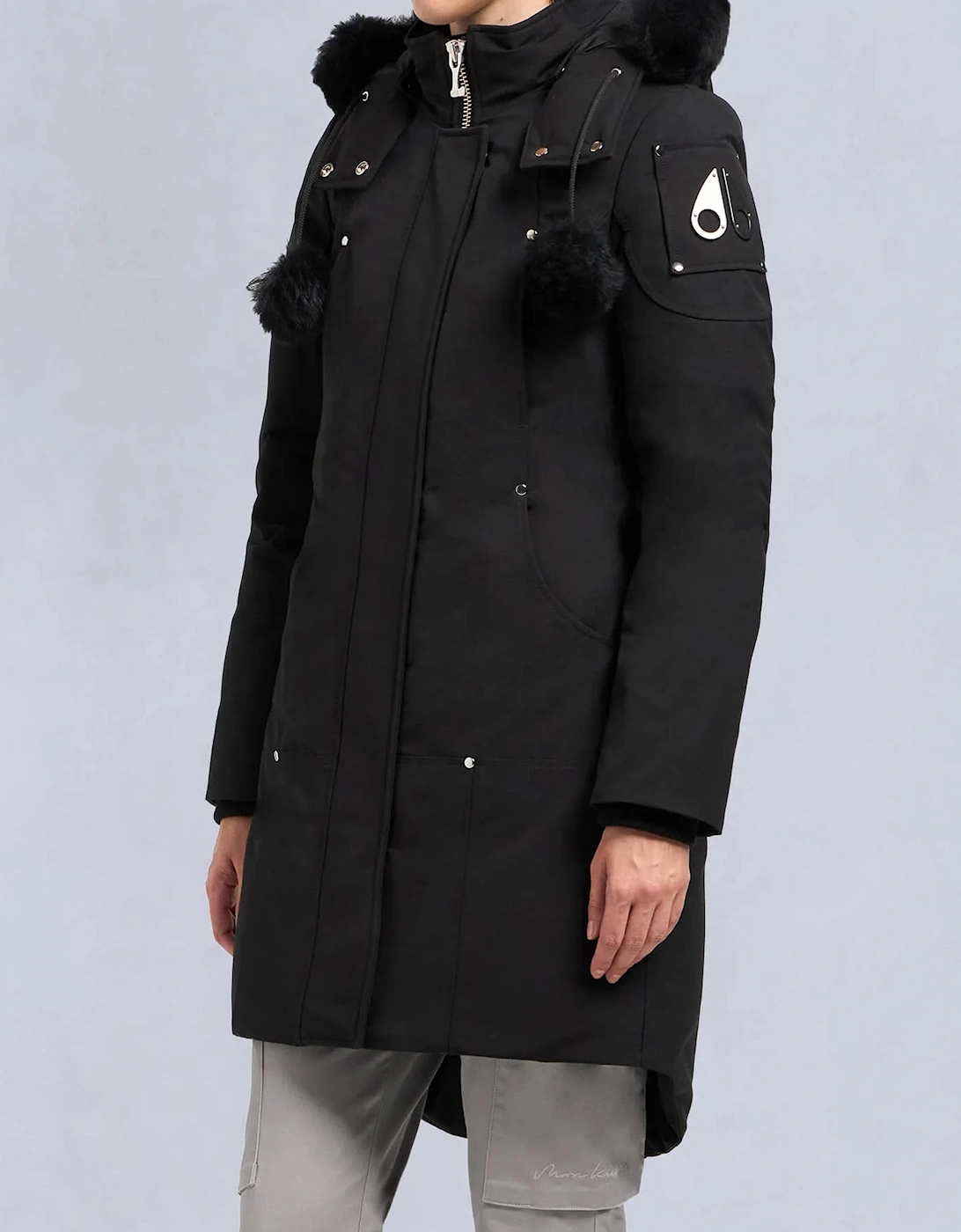 Womens Stirling Parka Black