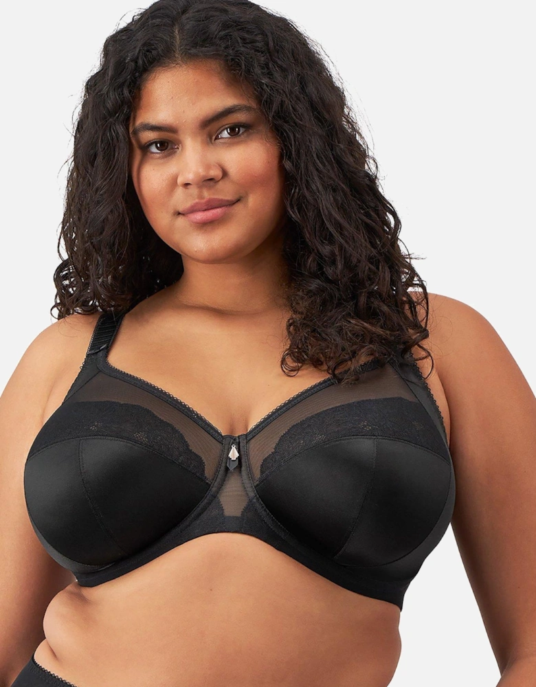 Cate Allure Underwired Bra - Black