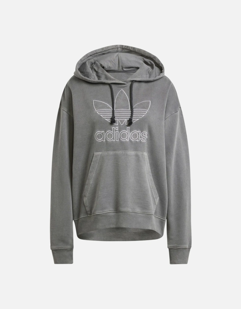 Loose Pullover Hoodie - Oversized Over-the-Head Hoodie