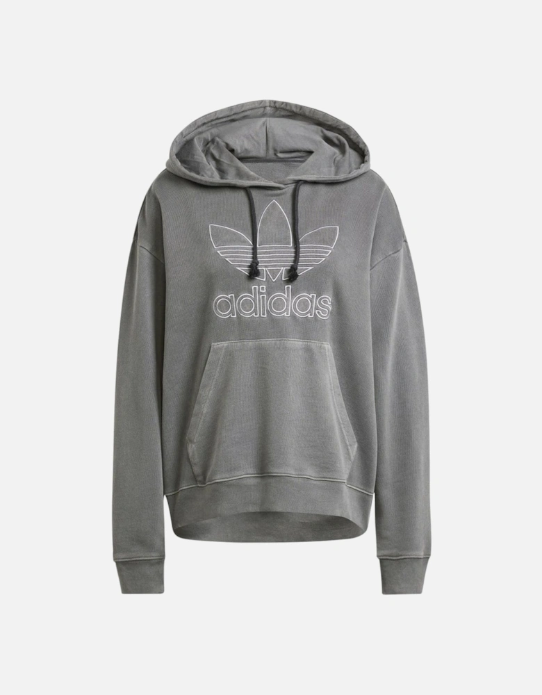 Loose Pullover Hoodie - Oversized Over-the-Head Hoodie