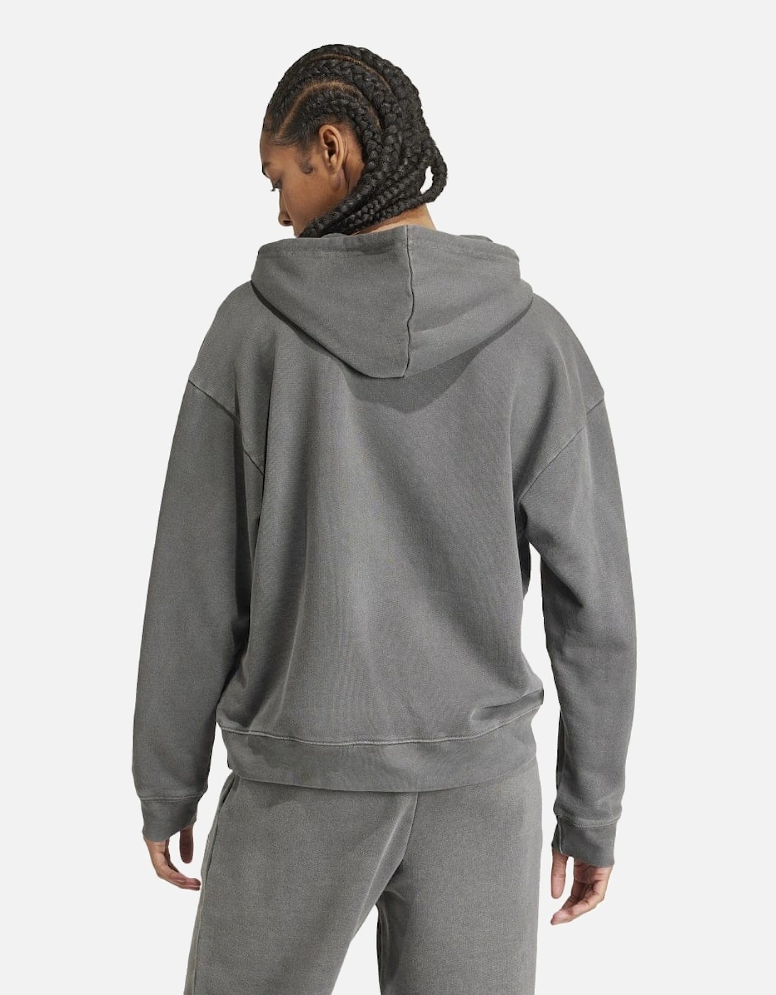 Loose Pullover Hoodie - Oversized Over-the-Head Hoodie