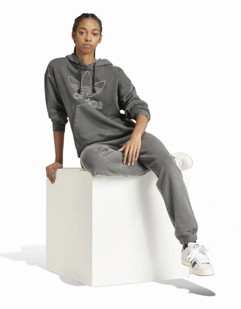 Loose Pullover Hoodie - Oversized Over-the-Head Hoodie