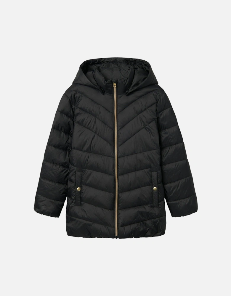 Girls Monay Padded Jacket - Black