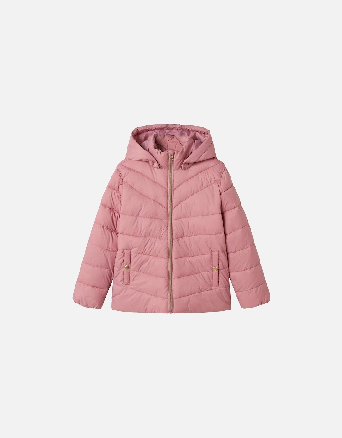 Girls Monay Padded Jacket - Pink, 4 of 3