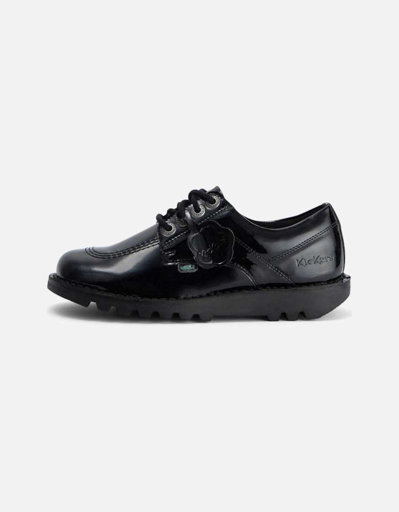 Kick Lo Vegan Patent Shoes - Black