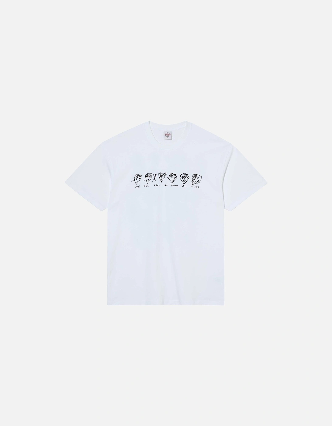 Sad At Times T-Shirt - White, 5 of 4