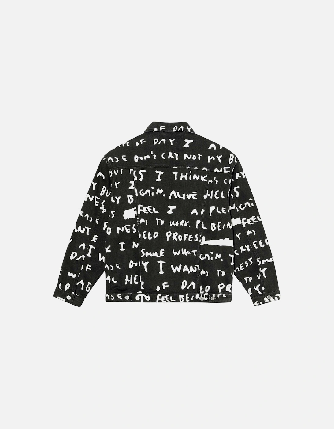 Patrik Sad Notes Jacket - Black